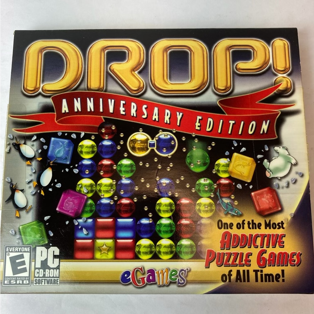 DROP! Anniversary Edition PC Game - Puzzle PC Disc Game